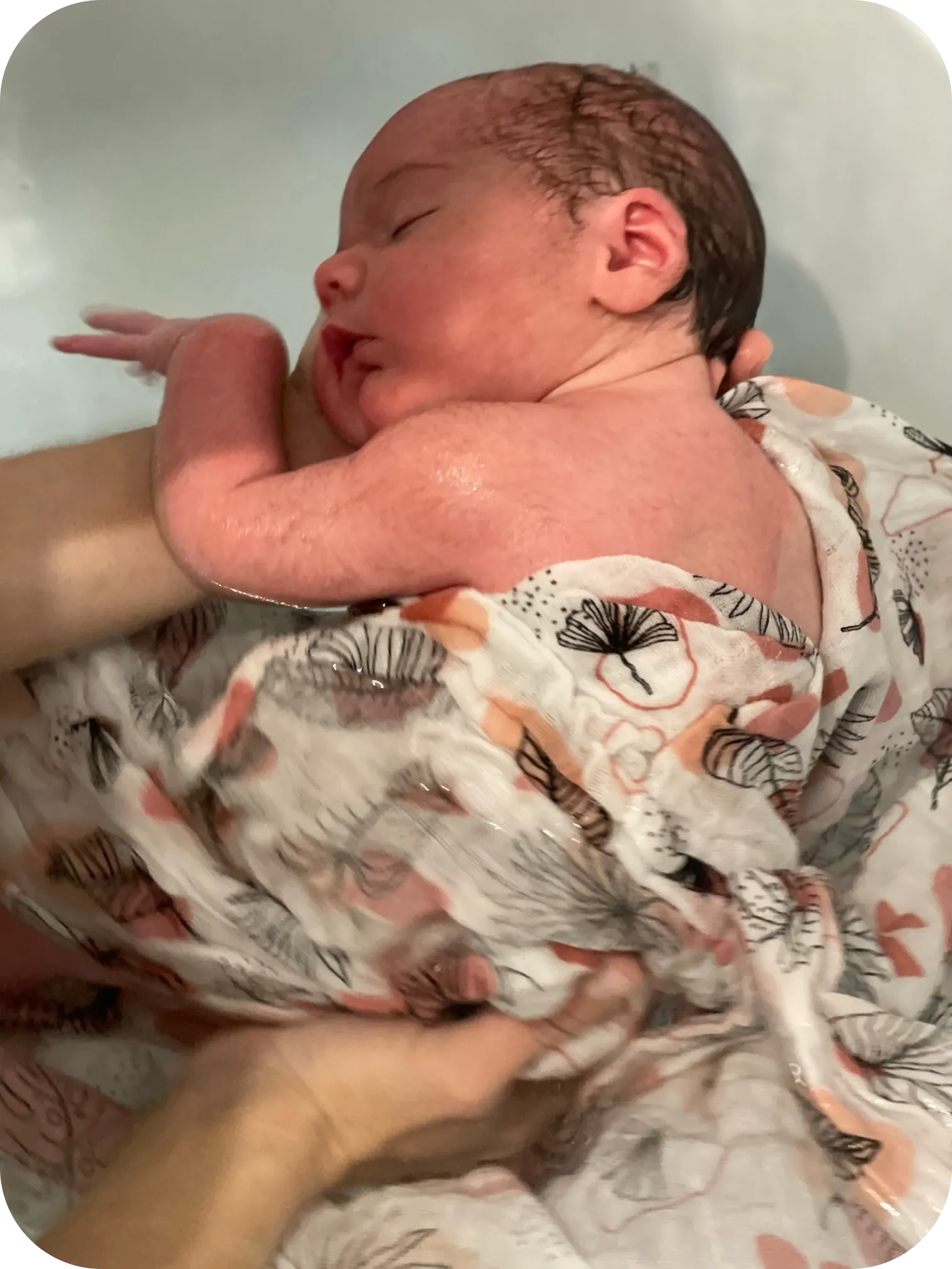 bain bebe femme enceinte